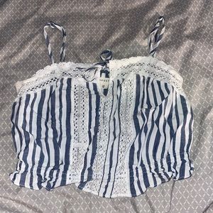 Beachy Cropped Blouse